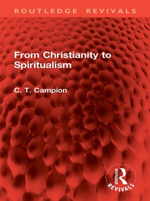 cover image of From Christianity to Spiritualism